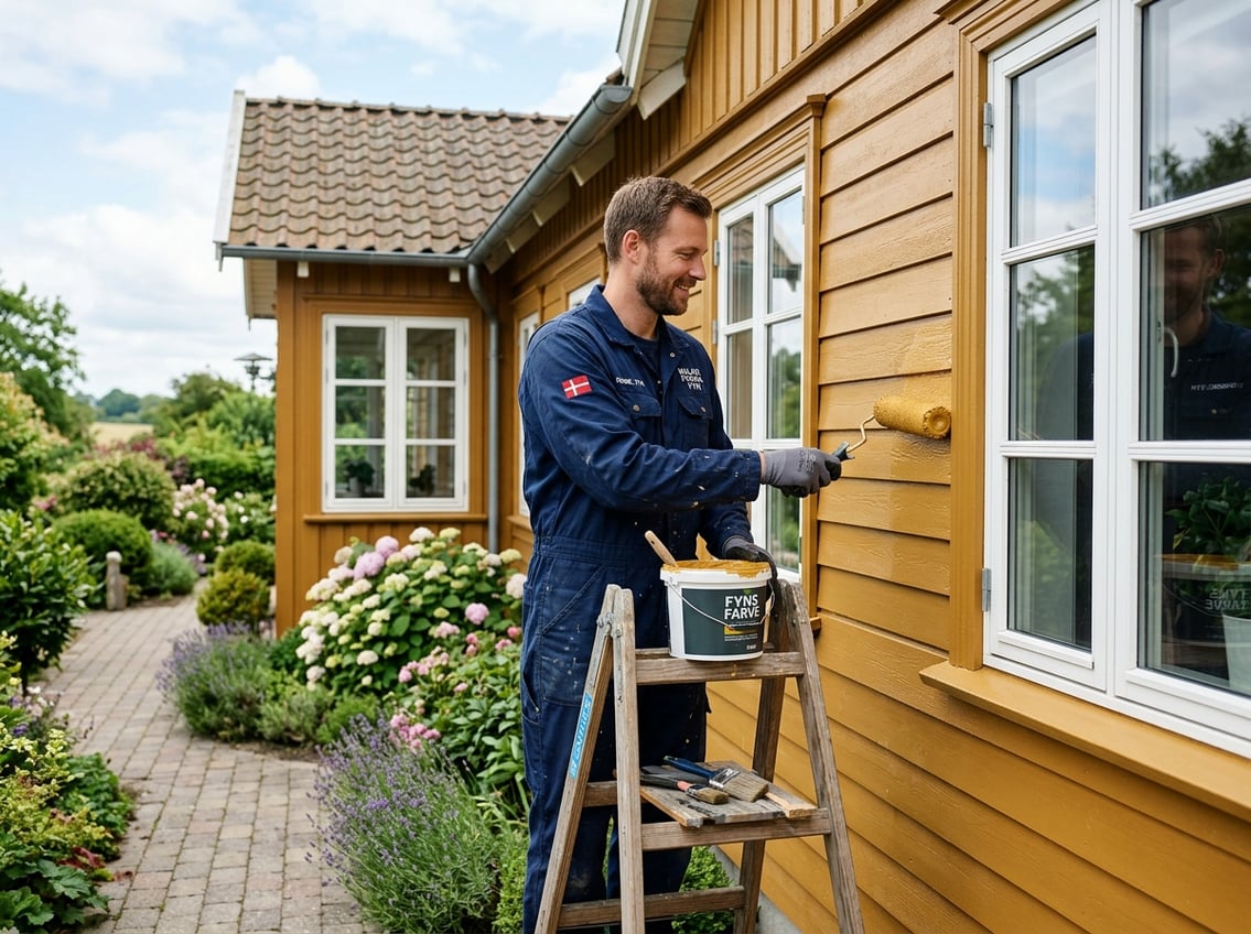 Sådan finder du en dygtig lokal fynsk maler til dit næste projekt